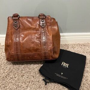 Frye Brown Leather Shoulder Bag